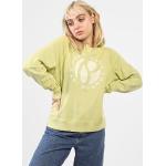 Reduzierte Gelbe Pepe Jeans Rundhals-Ausschnitt Damensweatshirts aus Baumwolle Größe S 