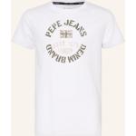 Olivgrüne Pepe Jeans T-Shirts aus Baumwolle für Herren 