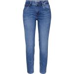 Blaue Pepe Jeans Straight Leg Jeans aus Denim für Damen Weite 28, Länge 30 
