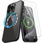 Reduzierte Schwarze iPhone 15 Pro Max Hüllen Art: Slim Cases durchsichtig aus Silikon 