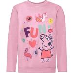Pinke Emoji Smiley Kindershirts mit Einhornmotiv mit Glitzer aus Baumwolle für Mädchen Größe 104 