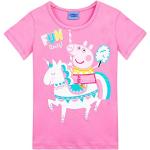 Peppa Wutz T-Shirt 92 98 104 116 Neu Peppa Pig Mädchen blau Gr Langarmshirt