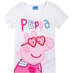 blau Gr Peppa Wutz T-Shirt 92 98 104 116 Neu Peppa Pig Mädchen Langarmshirt