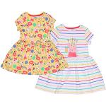 Peppa Pig Rainbows und Suzy Mädchen-Kleid-Twin Pack Mehrfarbig 110 | Kleinkind-Größen vorhanden, Geschenkidee für Mädchen