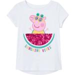 Weiße Motiv United Labels Peppa Wutz Printed Shirts für Kinder & Druck-Shirts für Kinder mit Schweinemotiv für Mädchen Größe 92 