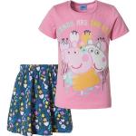 Reduzierte Bunte Peppa Wutz Kinder T-Shirts mit Schweinemotiv aus Baumwolle für Mädchen 