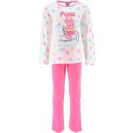 Pinke Peppa Wutz Kinderschlafanzüge & Kinderpyjamas mit Maus-Motiv für Mädchen Größe 98 