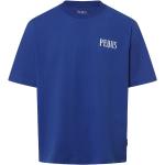 Blaue PEQUS Rundhals-Ausschnitt T-Shirts aus Baumwolle für Herren Größe XL 