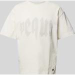 Offwhitefarbene PEQUS T-Shirts aus Baumwolle für Herren Größe L 