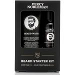 Percy Nobleman Bart Starter-Set, Ein Bartpflege-Set mit Bartöl und Bartwäsche, geeignet als Füllmaterial für Strümpfe, 30ml / 75ml