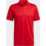 Reduzierte Rote adidas Performance Herrenpoloshirts & Herrenpolohemden Größe S 