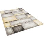 Pastellgelbe Karo Moderne Pergamon Design-Teppiche aus Polypropylen 160x230 