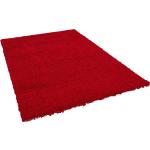 Rote Moderne Pergamon Shaggy Teppiche aus Polypropylen 140x200 