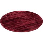 Rote Pergamon Runde Design-Teppiche 150 cm 