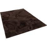 Braune Pergamon Fellteppiche aus Kunstfell 160x230 
