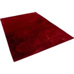 Rote Pergamon Fellteppiche aus Kunstfell 