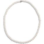 Silberne Skielka Designschmuck Perlenketten aus Silber mit Echte Perle für Damen 