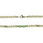 Hellgrüne Juwelier Harnisch Perlenketten aus Silber 