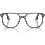 Graue Persol Tom Cruise Pilotenbrillen aus Kunststoff für Herren 
