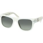Weiße Persol Quadratische Sonnenbrillen mit Sehstärke aus Kunststoff für Damen 