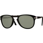 Schwarze Persol PO0714 Kunststoffsonnenbrillen für Damen 