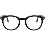 Schwarze Persol Runde Brillenfassungen für Damen 