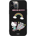 Reduzierte Schwarze Motiv Hello Kitty iPhone 14 Pro Max Hüllen mit Bildern 