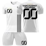 Personalisierte Deutschland Trikot em 2024 (Free Name + Number)，Customized Fußballtrikots Deutschland Trikot-Fans T Shirts Trikots für Kinder Jungen