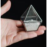 Sandfarbene Ringschatullen mit Ländermotiv aus Glas personalisiert 