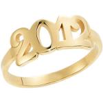 Goldene Elegante Vergoldete Ringe aus vergoldet personalisiert für Herren 