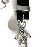 Schwarze Bettelarmbänder & Sammelarmbänder personalisiert für Herren zum Vatertag 