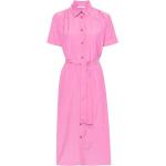 Reduzierte Pinke Peserico Shirtkleider aus Baumwollmischung für Damen Größe XL 