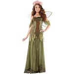 Grüne Peter Pan Tinkerbell Maxi Blumenfee-Kostüme für Damen Größe XL 