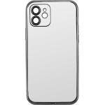 Silberne Elegante iPhone 13 Hüllen durchsichtig aus PU 
