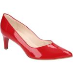 Rote Peter Kaiser Spitze High Heels & Stiletto-Pumps in Normalweite aus Leder mit herausnehmbarem Fußbett für Damen mit Absatzhöhe 5cm bis 7cm 