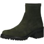 Reduzierte Grüne Casual Peter Kaiser Runde Blockabsatz Ankle Boots & Klassische Stiefeletten in Normalweite aus Leder für Damen Größe 40,5 