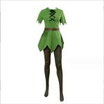 Peter Pan Peter Cosplay-Kostüme aus Seide für Damen 