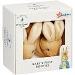 Official Peter Rabbit („Peter Hase“) Babyschuhe – Krippenschuhe für neugeborene Jungen und Mädchen – Unisex-Babypantoffeln von Rainbow Designs