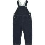 Dunkelblaue Petit Bateau Jeans-Latzhosen für Kinder aus Baumwolle Größe 98 