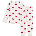 Rote Motiv Petit Bateau Bio Kinderschlafanzüge & Kinderpyjamas für Mädchen 