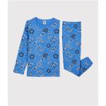 Reduzierte Blaue Petit Bateau Kinderschlafanzüge & Kinderpyjamas aus Baumwolle für Jungen Größe 92 