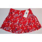 Rote Blumenmuster Petit Bateau Kinderröcke aus Jersey für Mädchen 