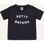 Dunkelblaue Petit Bateau U-Boot-Ausschnitt T-Shirts aus Baumwolle für Herren Größe XL 