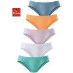Hellblaue Petite Fleur Basic-Slips für Damen Übergrößen Petite 5-teilig 