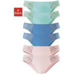 Mintgrüne Petite Fleur Jazzpants-Slips durchsichtig aus Spitze für Damen Größe 3 XL Petite 6-teilig 