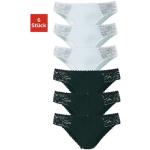 Schwarze Blumenmuster Petite Fleur Nachhaltige Jazzpants-Slips aus Baumwolle für Damen Größe XS Petite 