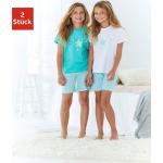 Sterne Petite Fleur Kurze Kinderschlafanzüge aus Jersey für Mädchen 2-teilig 