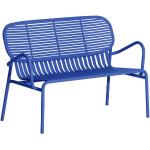 Blaue Moderne Petite Friture Gartensofas & Outdoor Sofas aus Metall mit Armlehne Breite 100-150cm, Höhe 100-150cm, Tiefe 50-100cm 2 Personen 