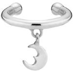 Reduzierte Silberne Ear Cuffs & Ohrklemmen personalisiert für Herren für Partys 
