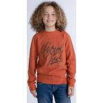 Reduzierte Petrolfarbene Petrol Industries Kindersweatshirts aus Baumwollmischung Größe 152 